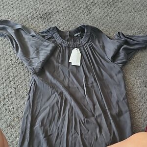 Universal Standard Charcoal Blouse